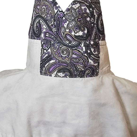 7 Downie St Mens Button Down Shirt Size 4 (Med) White - Picture 5 of 12